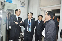 住建部韩爱兴司长参观丹穗公司净水设备示范工程用户-省建筑设计研究院